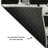 Premium Machine Washable Prisco Black Rug-2144538807