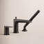 Hint Single-Handle Deck-Mount Bath Faucet With Handshower-1321653490