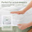 Ultra Soft Mattress Topper, Plush Breathable Mattress Pad for Comfort and Support