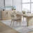 Attamore Timera 4 Door Wooden Sideboard In Daffodil
