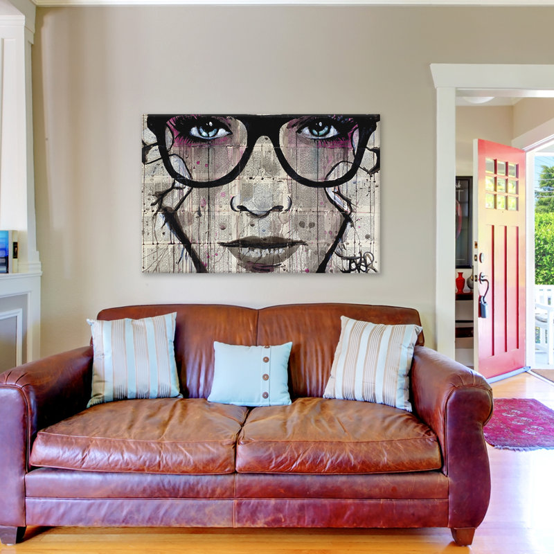 « spec », impression sur toile, H 26 po x l 26 po x P 1,5 po