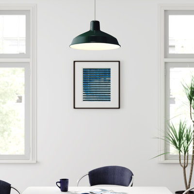 Luminaire suspendu en forme de dôme à 1 lumière Deux