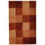 Oresto Plaid Area Rug in Multi Red