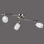 Arjon 3-Light 60cm Silver Ceiling Spotlight Bar