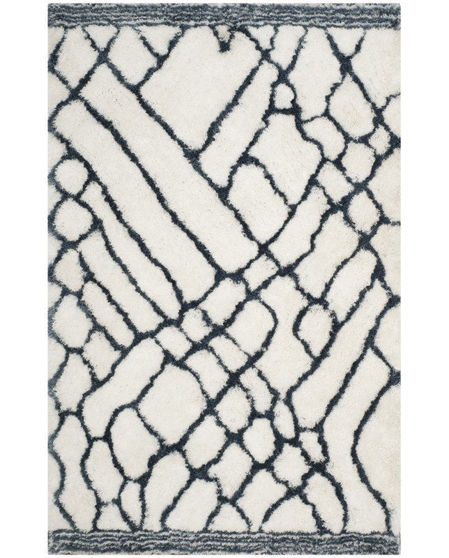 Tapis performance oriental rétro, Rectangulaire 3 pi x 5 pi