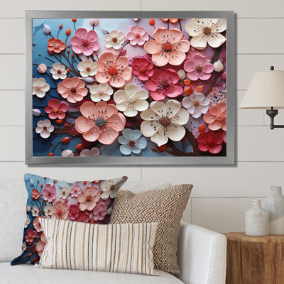 «Apple Blossom Harmony I», reproduction d'art sur toile