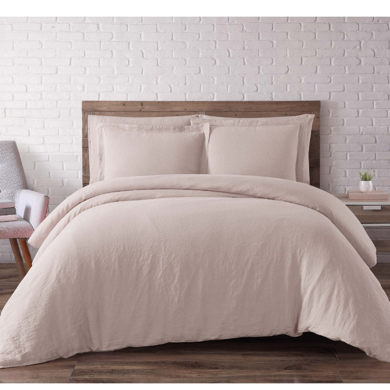 Ensemble de housse de couette de 3 pièces Nena, Rougir, Housse de couette très grand et 2 très grandes t