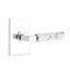 Select Round Passage (Hall & Closet) Door Lever with Rectangle Rosette-1243567161-1243567163