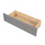 Upholstered Daybed With Two Drawers, Grey, Support Base Grey Upholstery, Structure-107066934