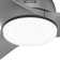 52" 3 - Blade LED Standard Ceiling Fan with Wall Control and Light Kit Included