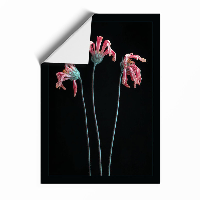 Wilted Blooms Botanical - Framed Print, Unframed, A1 - 84.1 x 59.4 cm