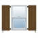 Atlantic Classic Three Equal Panels, Raised Panel Shutter Pair