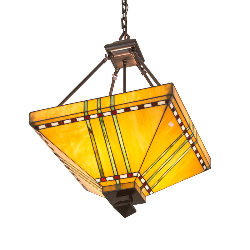 Luminaire suspendu bol 4 lumières unique Matney