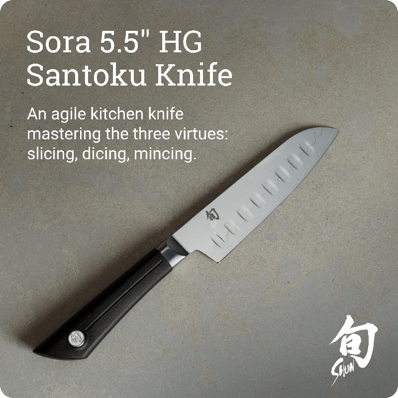 Sora 5.5'' L Santoku Knife
