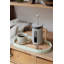 KitchenCraft Idilica Oval Serving Tray with Cork Veneer Base, 38 x 20cm
