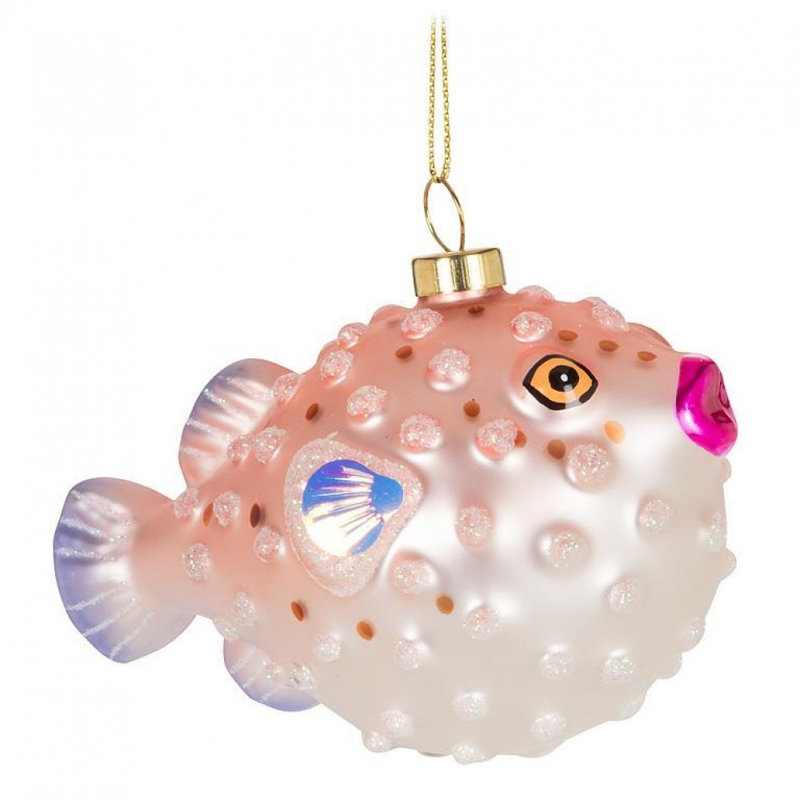 Ornement poisson Puffer