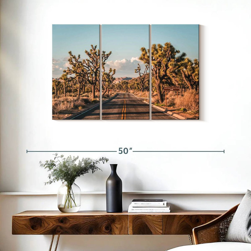 Mehar Cactus Road, 24" H x 38" W