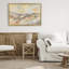 Cadre flottant Sunlit Riverside Warm Tones, design par Silvia Vassileva-119674881-119674882