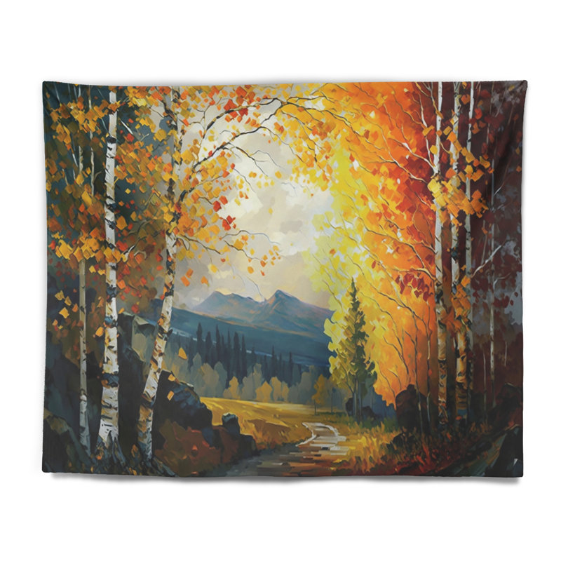 Tapisserie en polyester, H 50 po x l 60 po