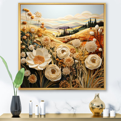 " Threaded Garden Tapestry I "