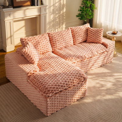 Canapé modulaire convertible 3 places l 95,7 po x P 60,24 po x 36,22 po Turtle