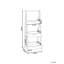 ALERCE Bamboo Bathroom Shelves