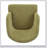 Modern Accent Chair With Round Back & Wooden Legs - Mid-Century Inspired Lounge Chair For Living Room, Bedroom, Or Office - Soft Fabric Upholstery-883208698