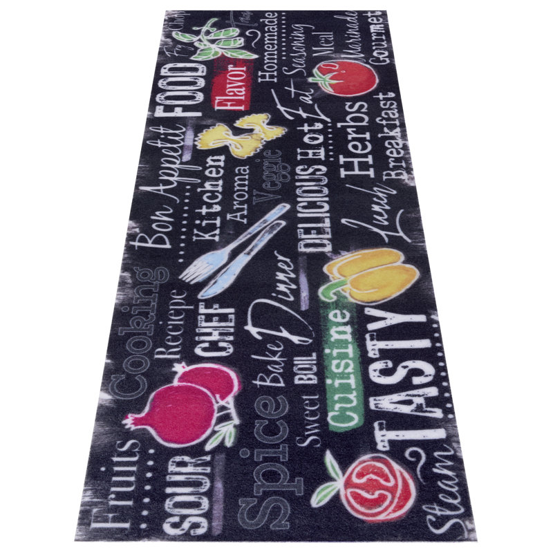 "Cook & Clean" Kitchen Runner