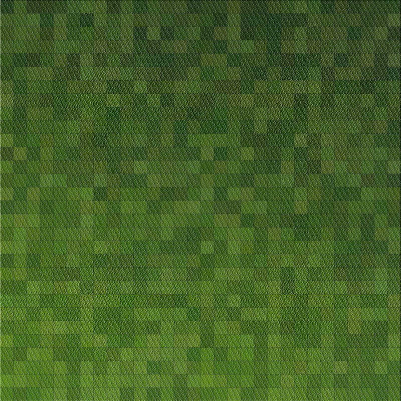 Tapis de zone verte à motifs légers, Carré 5 pi