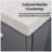 Modern Bath Vanity 36 In. W X 22 In. D, Cultured Marble Top, And 36 In. LED Mirror-1452204556
