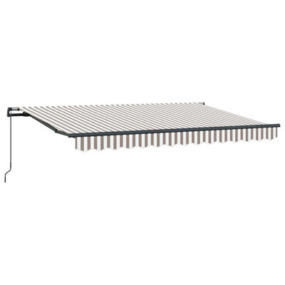 VidaXL Polyester Cover Retractable Patio Awning
