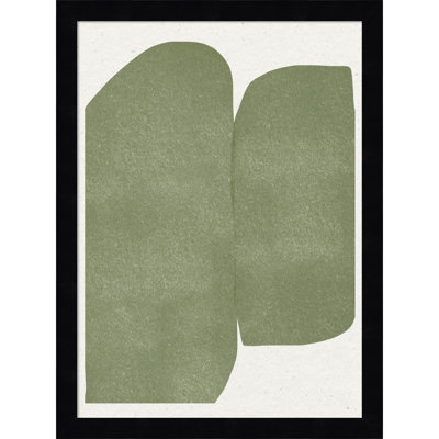 Rooney "Green Paper Cut Modern" Print