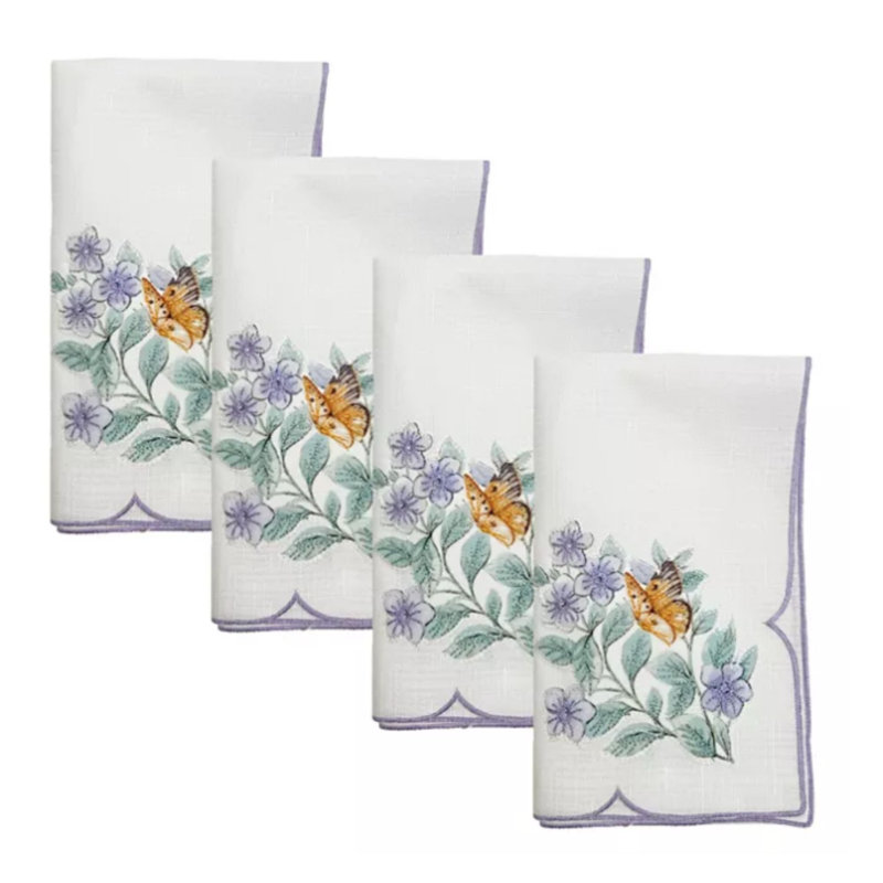 Lenox Butterfly Meadow Flutter Napkins