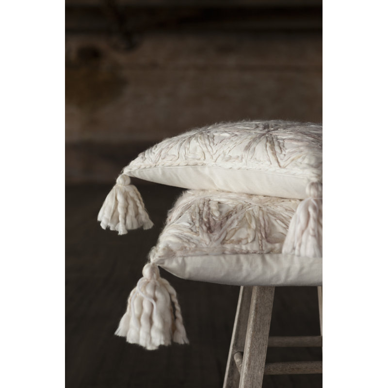 Richmond Tassels Throw Pillow, 13" x 21", No Fill