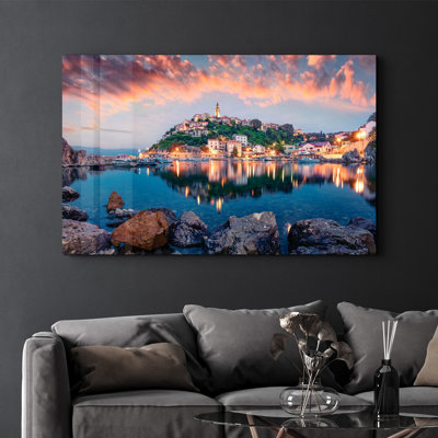 Decorative Tempered Glass Painting