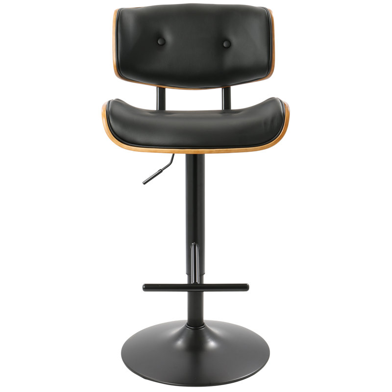 Ensemble de 3 tabourets de bar réglables Lombardi, Noir