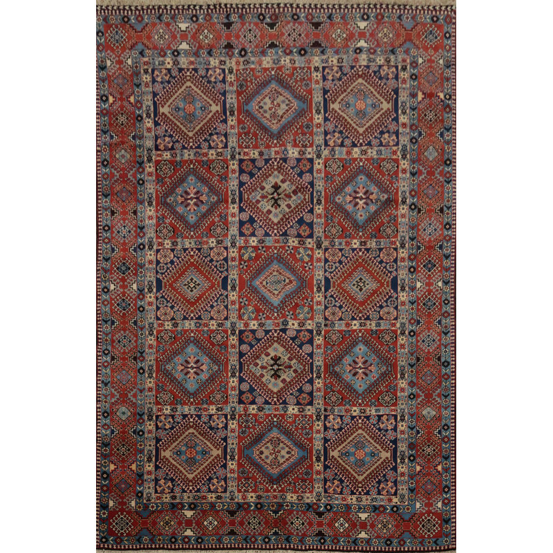 Tapis traditionnel à teinture végétale 8 x 12