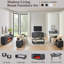 Meuble télé avec foyer 70 po Abrianna-914125380