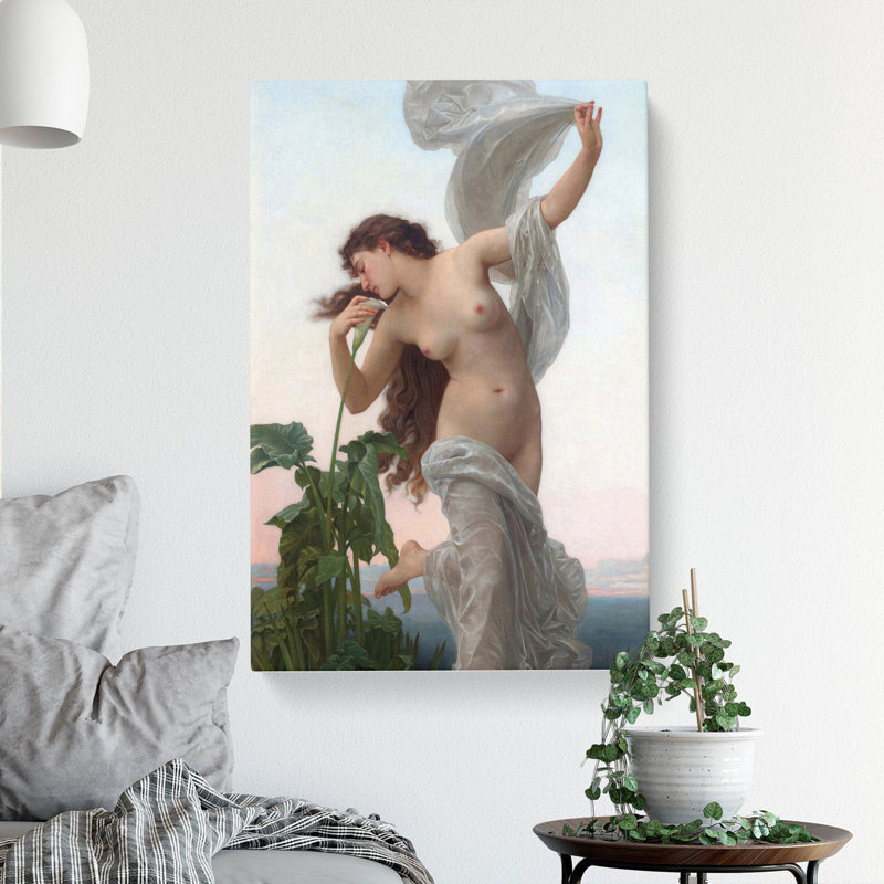 Laurore by William Adolphe Bouguereau - Wrapped Canvas Print, 50cm H x 35cm W x 3cm D
