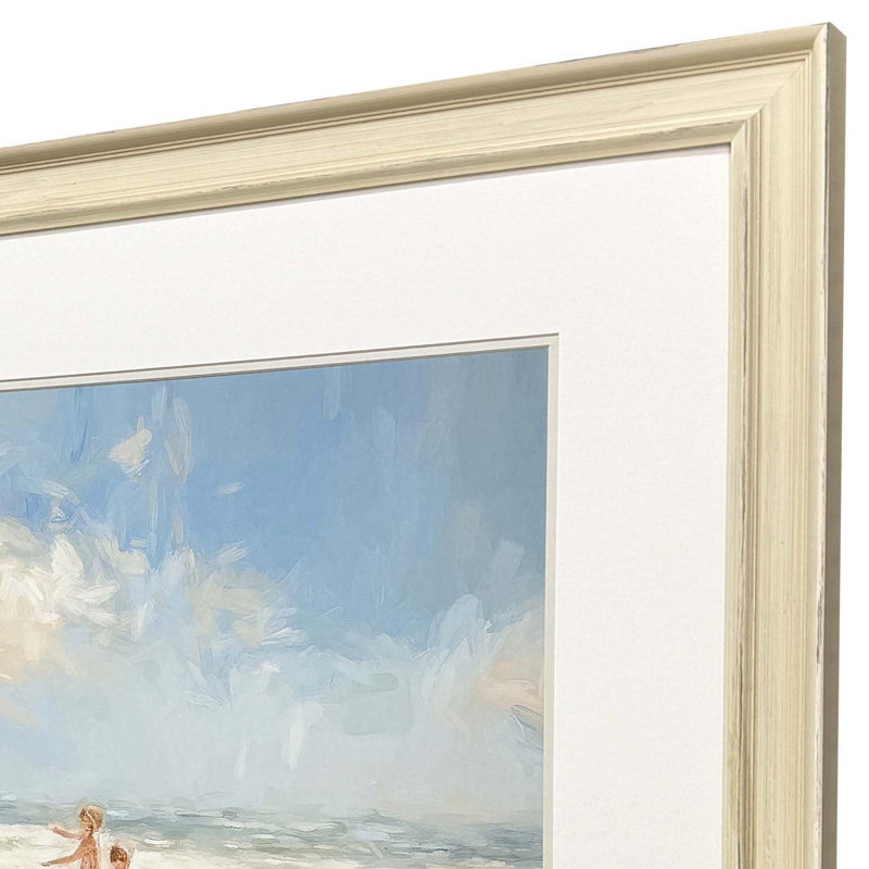 Beach Play Date Framed Art