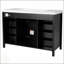 Meuble-lavabo de 48 pouces avec lavabo, portes et tiroirs à fermeture en douceur, design classique pour salles de bain modernes-1248018137