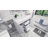 Tusculum 47.2 " W Freestanding Standard Free Standing Single Double Single Vanity Bathroom Vanity With Acrylic Top-1350026408-1350415028