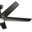 Ventilateur de plafond standard à DEL à 5 pales de 52 po avec télécommande et ensemble d'éclairage Kapono-116724013