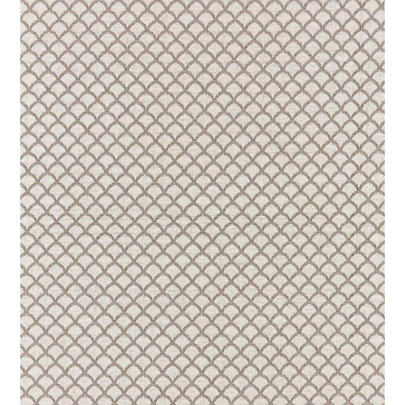 Tissu tissé festonné de luxe moderne, Lin