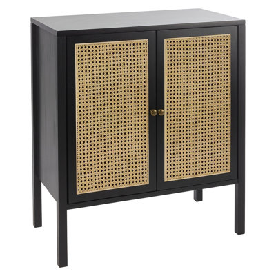 Tenaya Solid Wood 2 - Door Rectangle Accent Cabinet