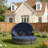Patio Sectional Furniture Set,Outdoor Conversation Set,4 Piece Round Rattan Daybed-1225686850-1225686851