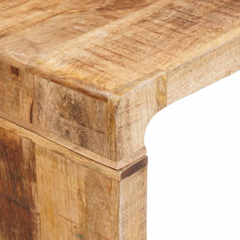 Solid Wood Coffee Table, Light Brown