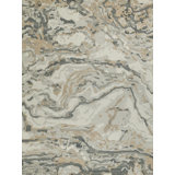 Cortero Hand Tufted Wool Abstract Area Rug