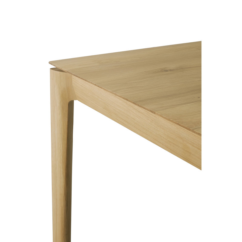 Bok Square Solid Oak Dining Table, Oak, 57.5" x 57.5"