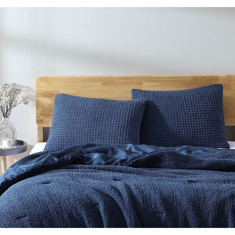 Snug Sham Set, Standard, Midnight